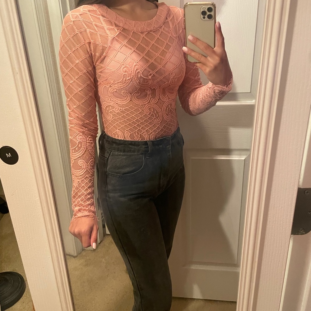 Nasty Gal Lace Bodysuit